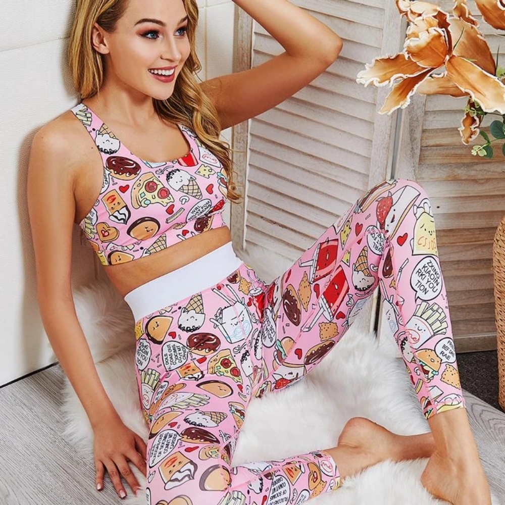 Leggings & Bra Top Set